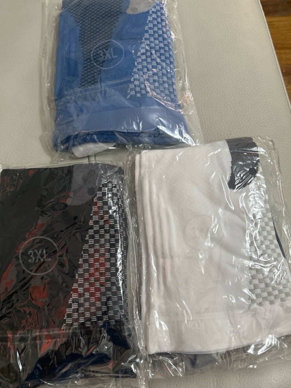 Pack of Women's Short Sleeve Tees - Blue, Black, White